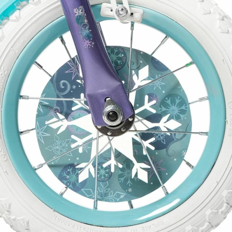 Bicikletë fëmijësh Huffy Disney Frozen, vajza, vjollcë/blu