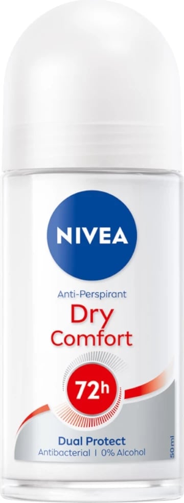 Antiperspirant roll-on Nivea Dry Comfort për femra, 50ml
