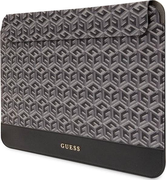 Mbështjellës laptopi Guess GCube Stripe, 16", i zi