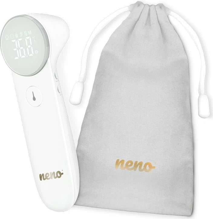 Termometër pa kontakt neno Medic T07, LCD, për ballë, i bardhë