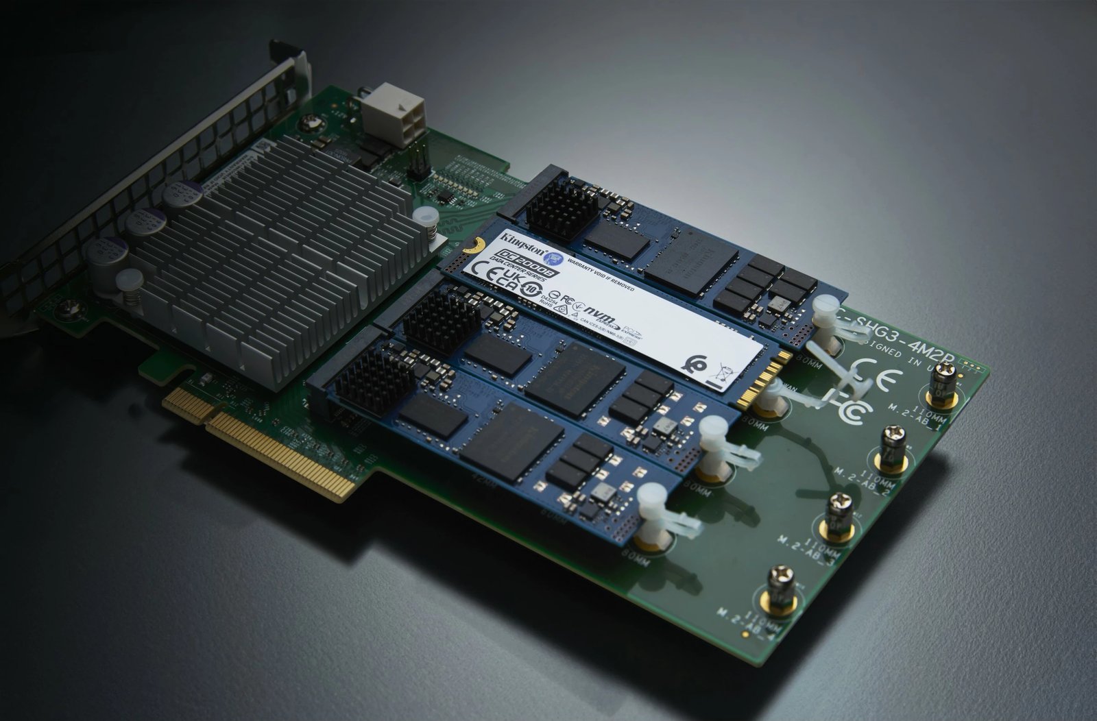 SSD Kingston DC2000B 960 GB PCIe 4.0 M.2, i zi
