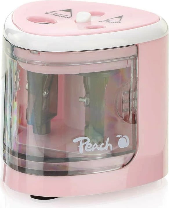 Mprehës elektrik Peach PO102, me bateri, rozë/bardhë