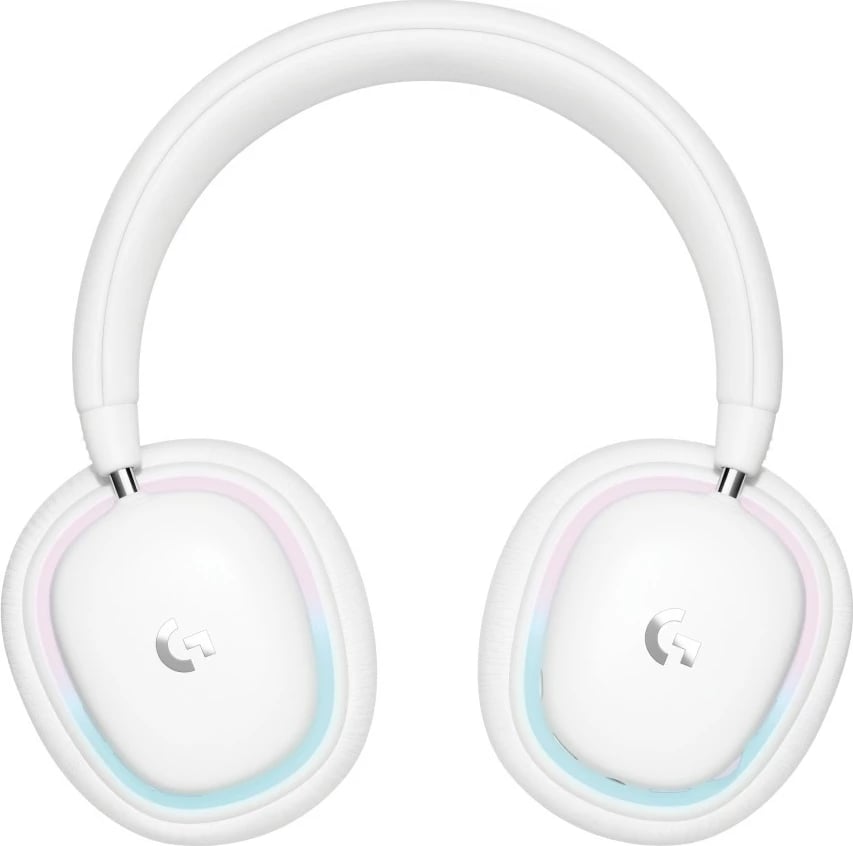 Kufje Logitech G735 wireless Bluetooth/LIGHTSPEED, full size, white mist