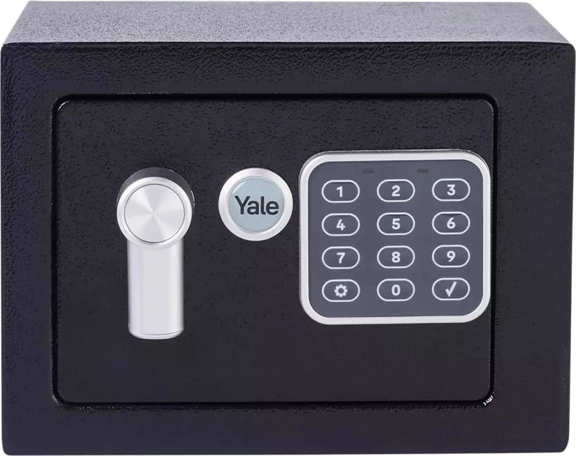 Kasafortë YALE HOME YSV/170/DB2, elektronike, 3.8L, e zezë