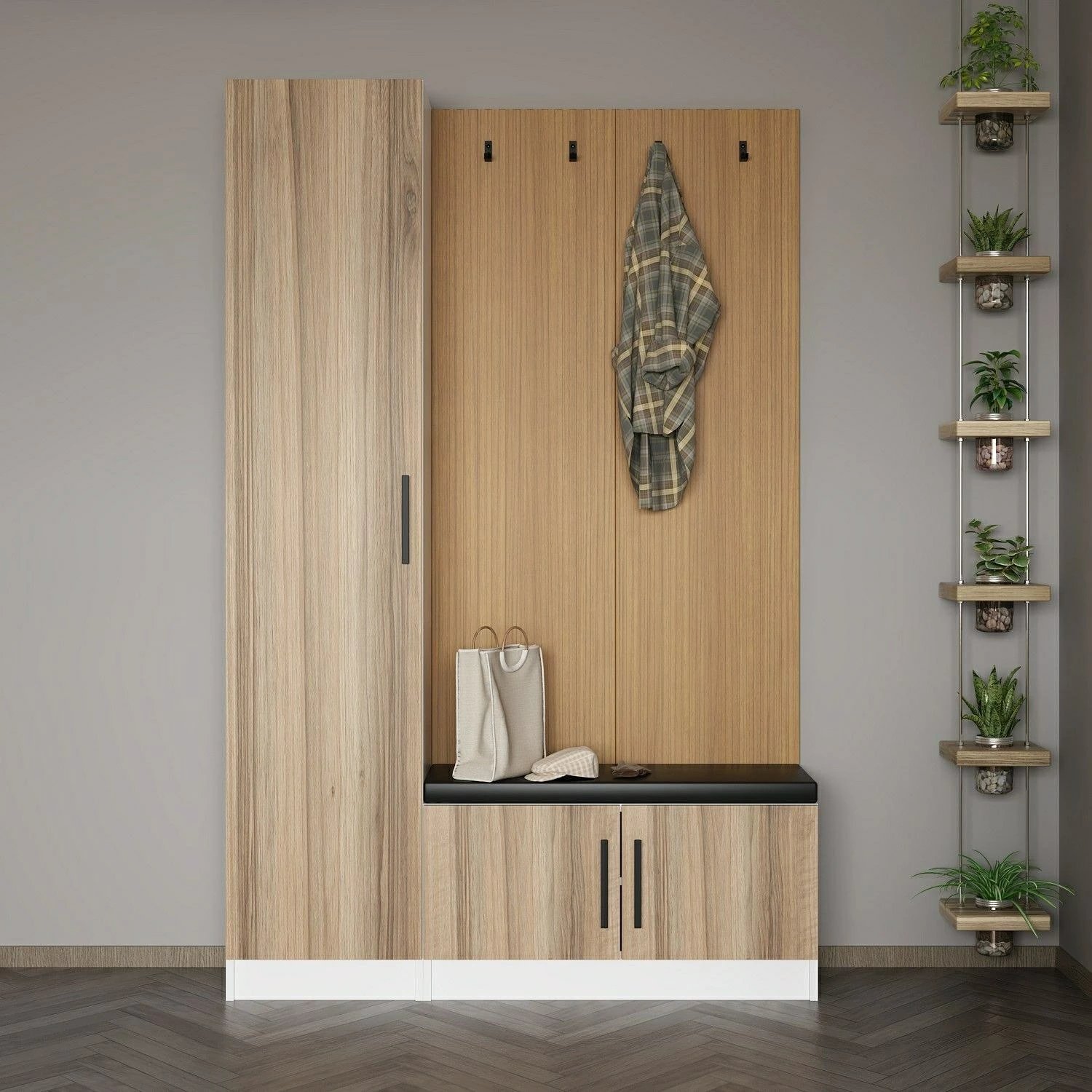 Stendë për korridor, ngjyrë arre, Skye Decor Noah - 8300