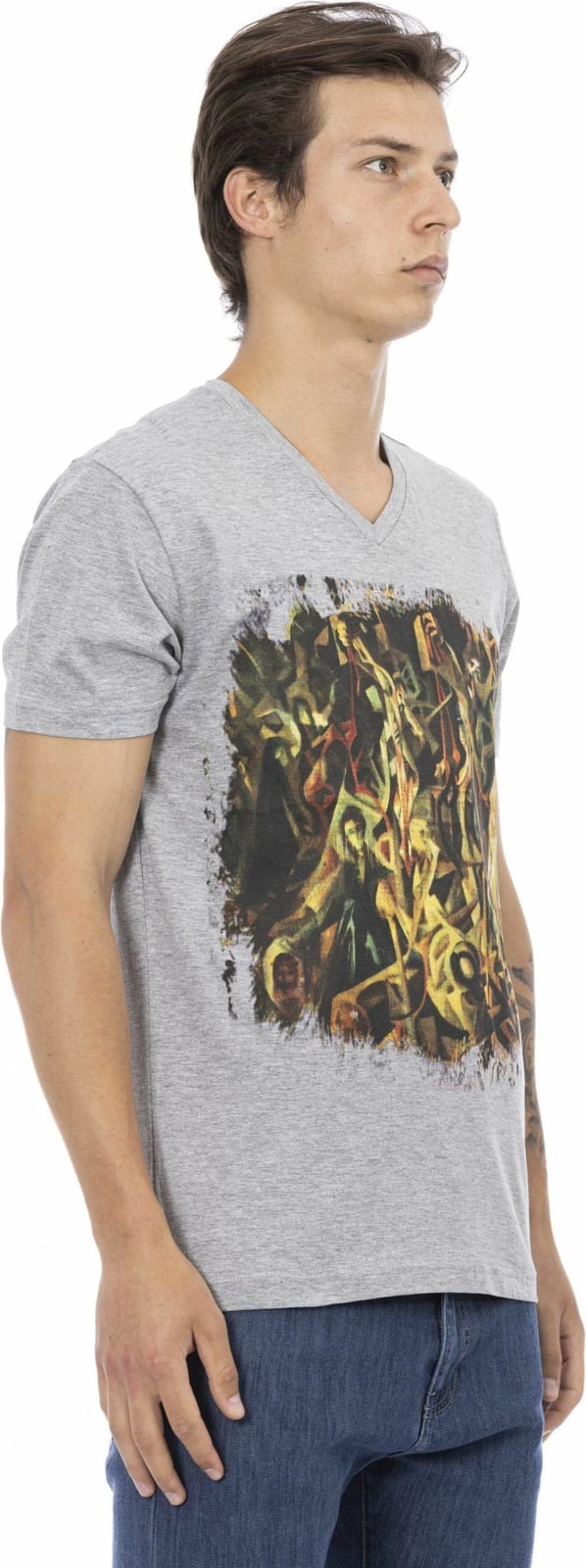 Maicë për meshkuj Trussardi Action, hiri