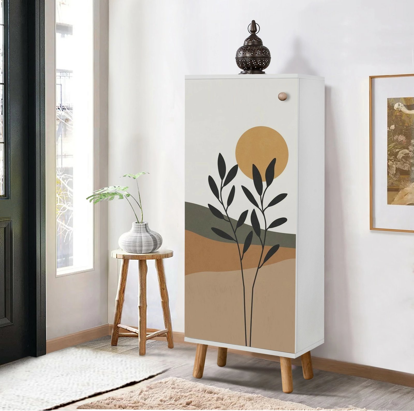 Dollap për këpucë Skye Decor, i bardhë, Vegas - B 956