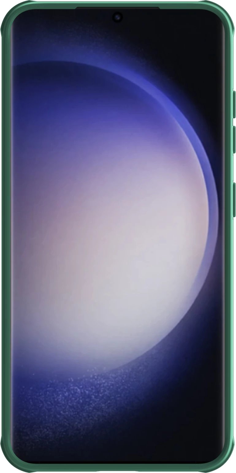 Mbështjellës Nillkin CamShield Pro për Samsung Galaxy S24+, i gjelbër