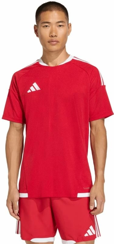 Fanellë futbolli adidas për meshkuj, kuqe-bardhë