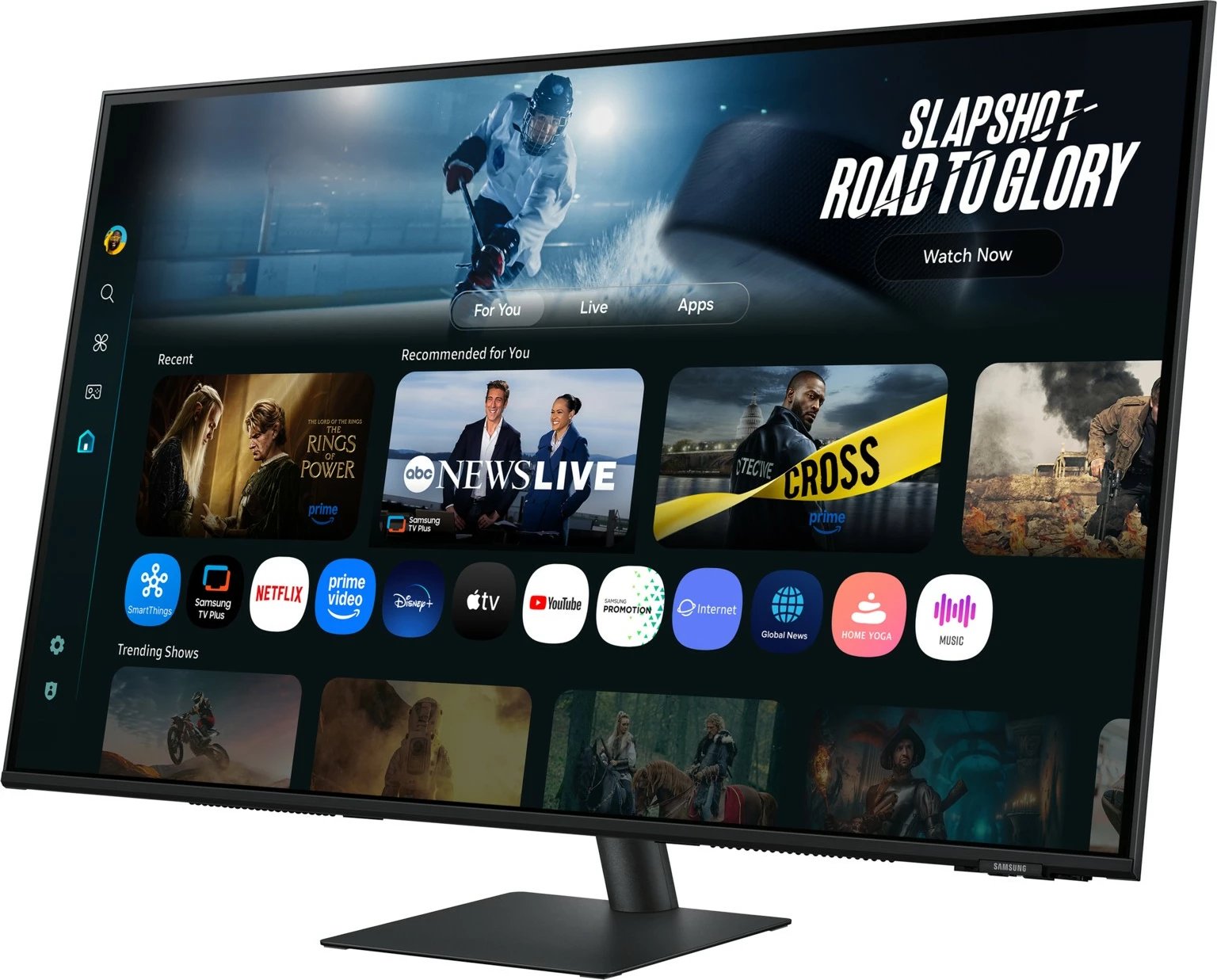 Monitor i mençur Samsung M7 S43FM700UU 43 inç 4K UHD i zi