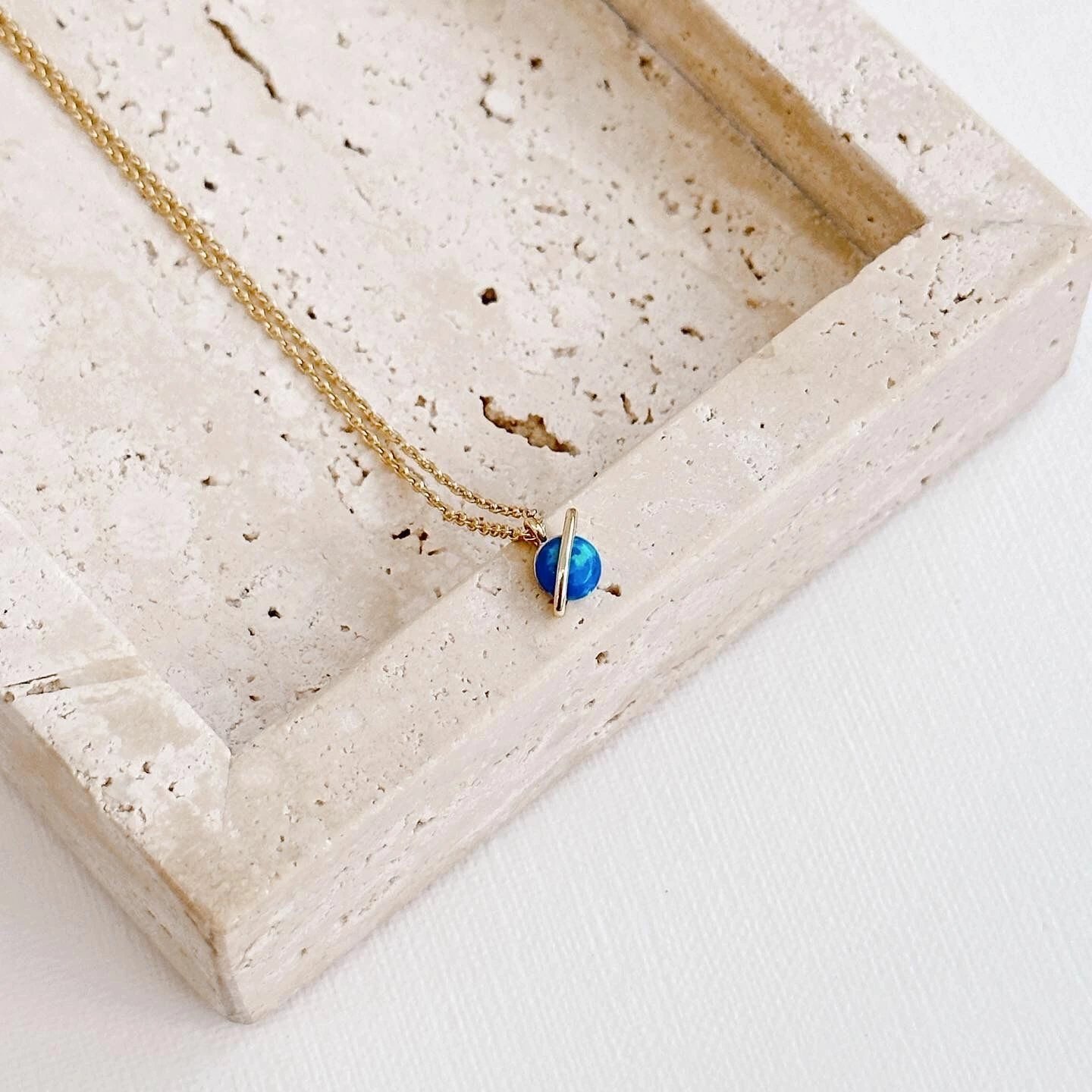 Varëse çeliku Jumeon, Opal Saturn, ngjyrë kaltër e errët dhe ari