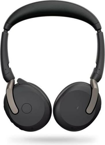 kufje me mikrofon, Jabra Evolve2 65 Flex UC Stereo 26699-989-999, ANC hibride, palosëse, wireless 30 m, e zezë
