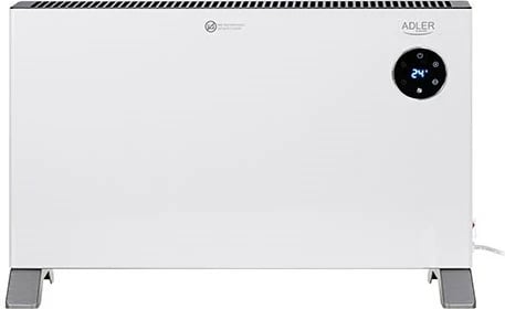 Ngrohës konvektor Adler AD 7752 LCD me telekomandë, Bardhë