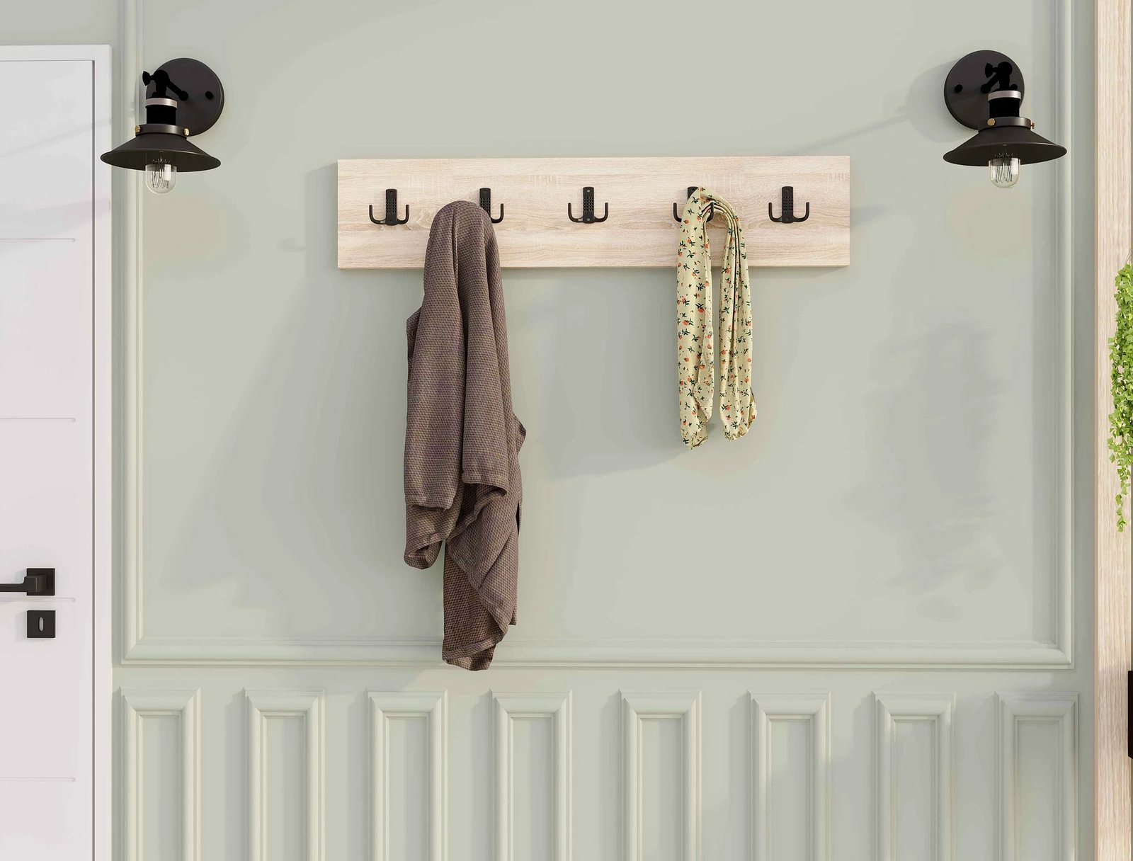 Varëse muri Hanah Home, pesëshe, ngjyrë lis safir