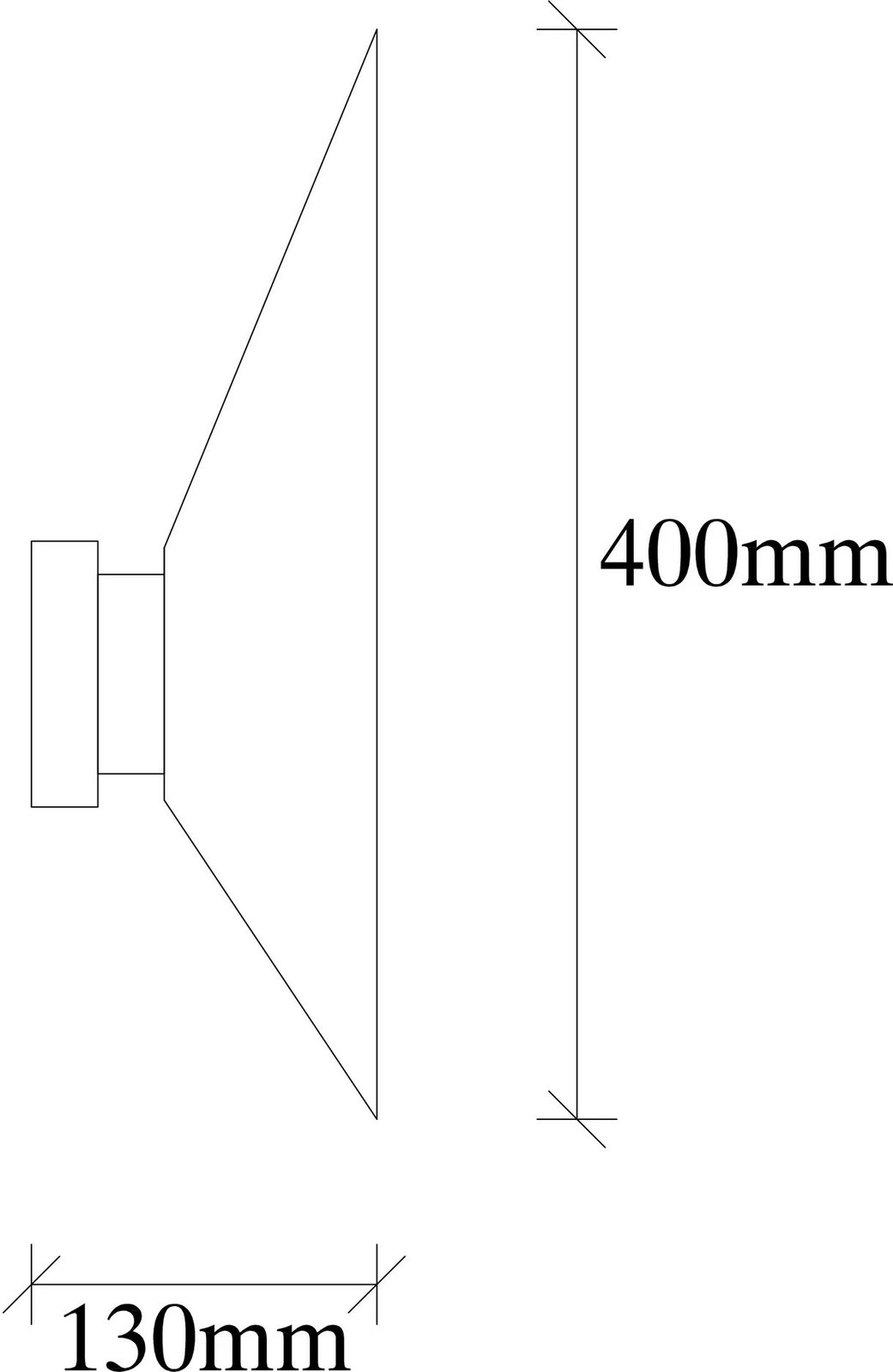 Llambë muri Opviq, Alkar - 3141, ngjyrë ari