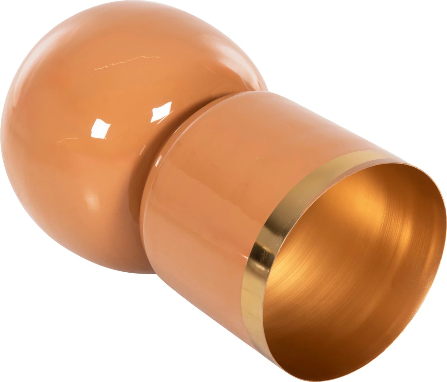 Vazo tavoline LINGON FH4233.09 metalike, ngjyrë salmon-ari, Φ21x37.5H cm Vazo tavoline LINGON FH4233.09 metalike, ngjyrë salmon-ari, Φ21x37.5H cm