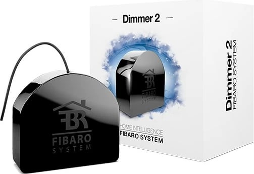 Modul për drita Fibaro Dimmer 2, 230V, i zi