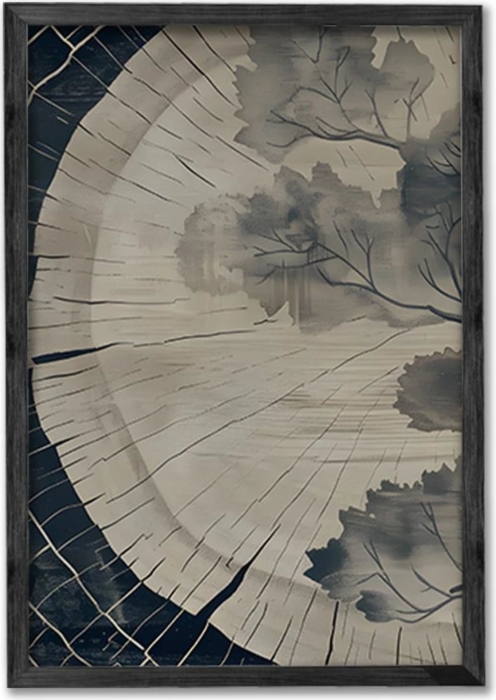 Pikturë dekorative me kornizë (3 copë), Wallity, Ersy3Syhcrv40