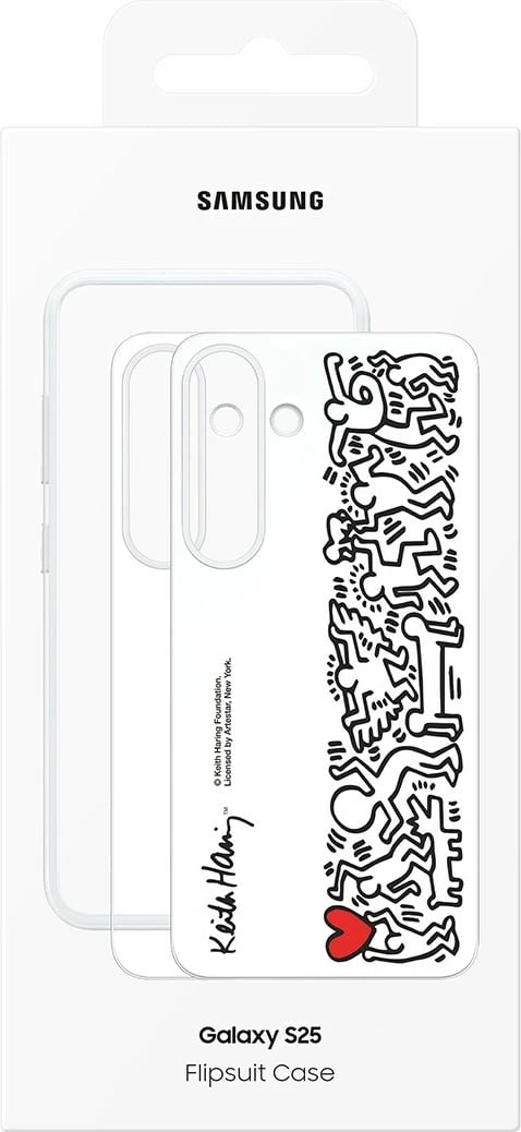 Mbështjellës Samsung EF-MS931, Galaxy S25, 15.8 cm (6.2"), Multicolour, Bardhë