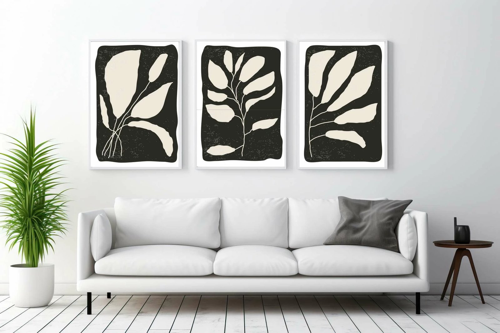 Pikturë dekorative me kornizë MDF (3 copë), Wallity, Mp3-00114, 21x30cm