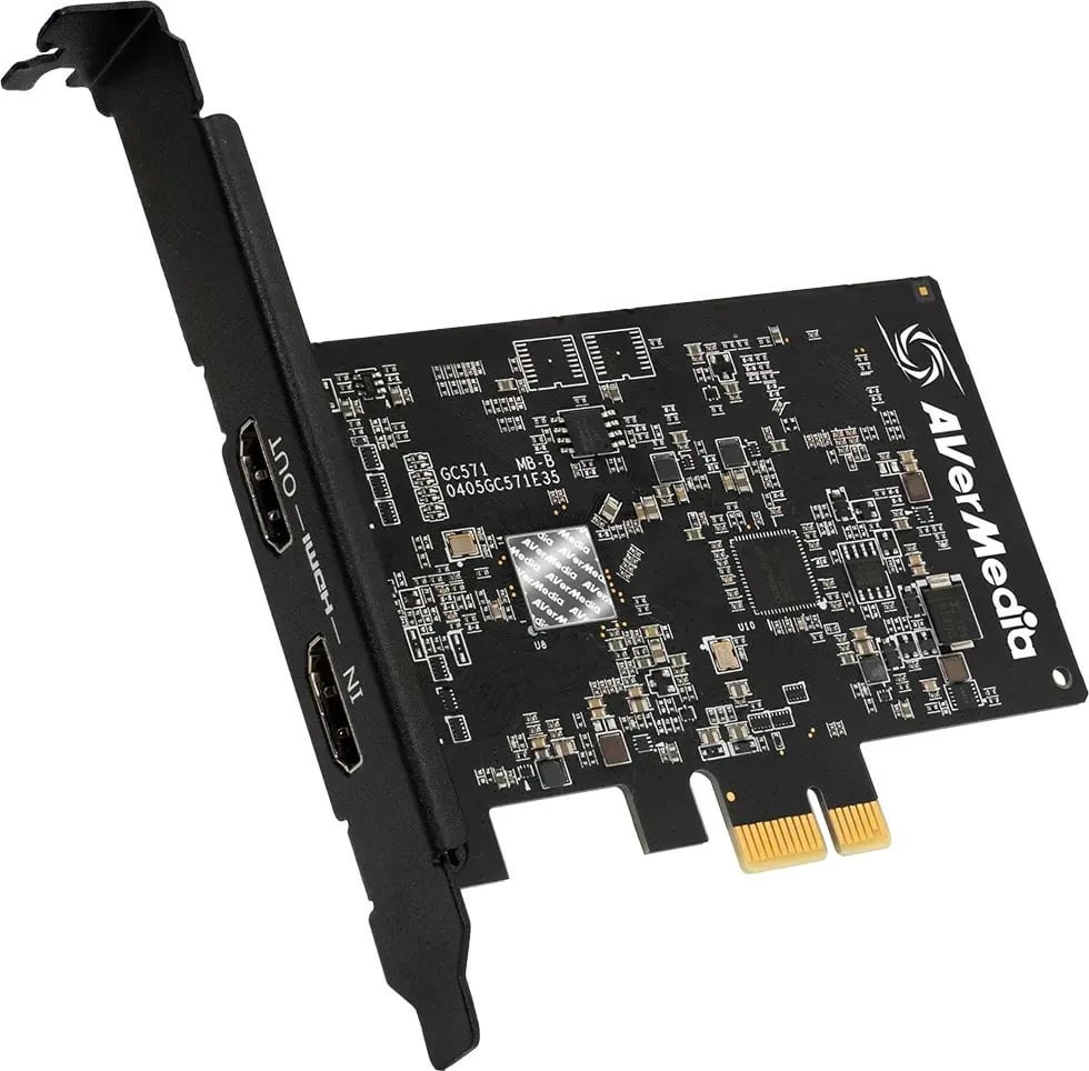Kartelë video kapjeje AVERMEDIA Live Streamer Ultra HD GC571, PCIe, 4K, e zezë