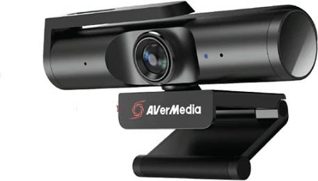 Webcam AVerMedia PW513 4K, 8MP, USB-C, e zezë