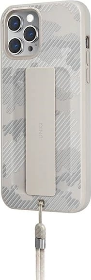Mbështjellës UNIQ Heldro për iPhone 12 Pro Max, bezhë kamuflazh