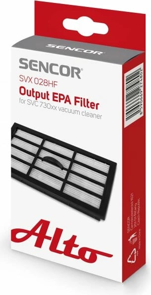Filtër dalës për thithëse elektrike HEPA Sencor SVX 028HF SVC 730, i bardhë