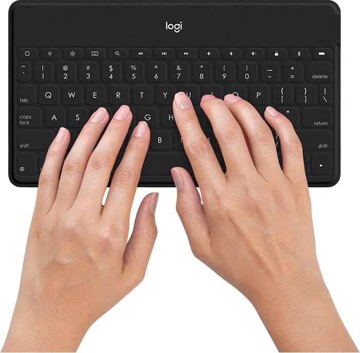 Tastierë Logitech Keys-To-Go Bluetooth, Pan-Nordic, e zezë Tastierë Logitech Keys-To-Go Bluetooth, Pan-Nordic, e zezë