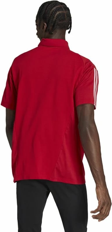 Polo adidas për meshkuj, e kuqe