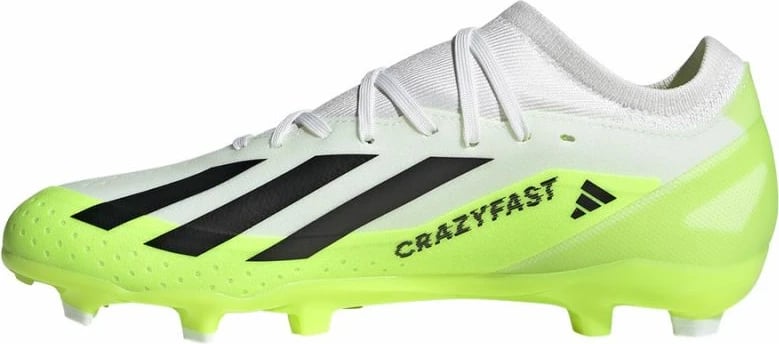 Këpucë futbolli për meshkuj Adidas X CRAZYFAST.3 FG, të bardha Këpucë futbolli për meshkuj Adidas X CRAZYFAST.3 FG, të bardha