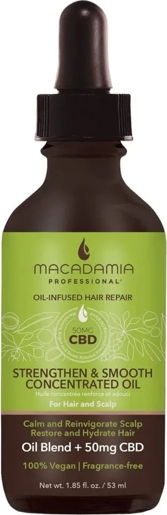 Vaj për flokë Macadamia Professional Strengthen & Smooth për femra 53ml
