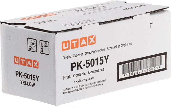 Toner Utax PK-5015Y 1T02R7AUT0 3000 faqe e verdhë