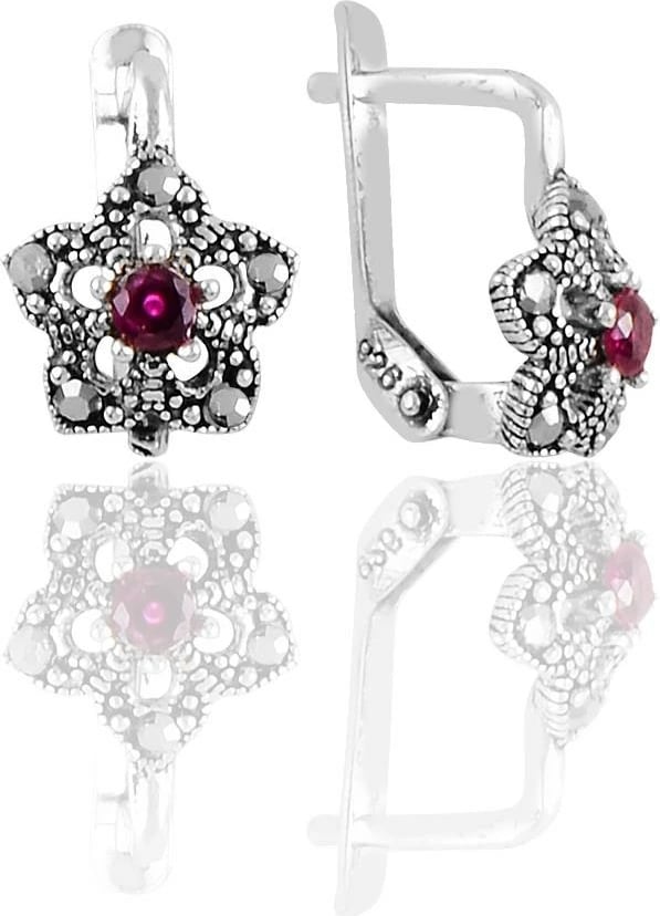 Vathë argjendi, ngjyrë e kuqe, Jumeon, 11237KIRMIZI