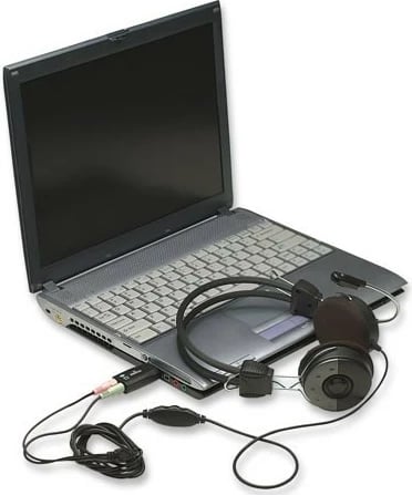 Kartë zanore USB Manhattan 150859, 5.1 kanale, e zezë
