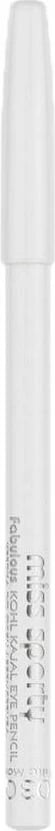 Laps për sy për femra Miss Sporty Fabulous Kohl Kajal Eye Pencil 030 White Moon 4g