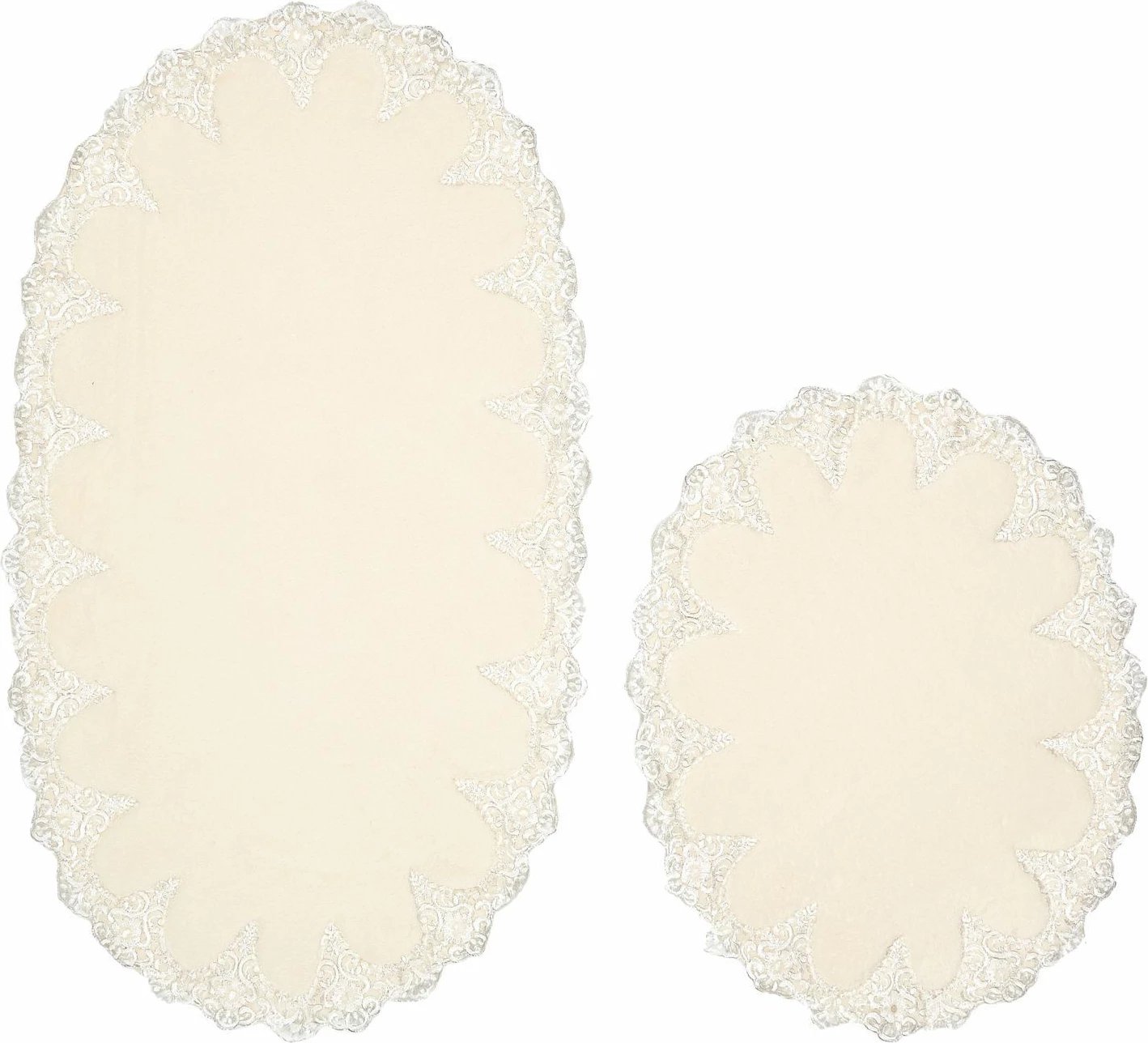 Set tapetash për banjo (2 copë), Mijölnir, Zara, krem