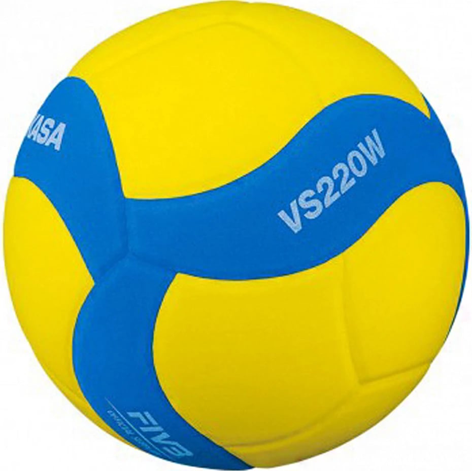 Top volejbolli Mikasa, i verdhë-blu