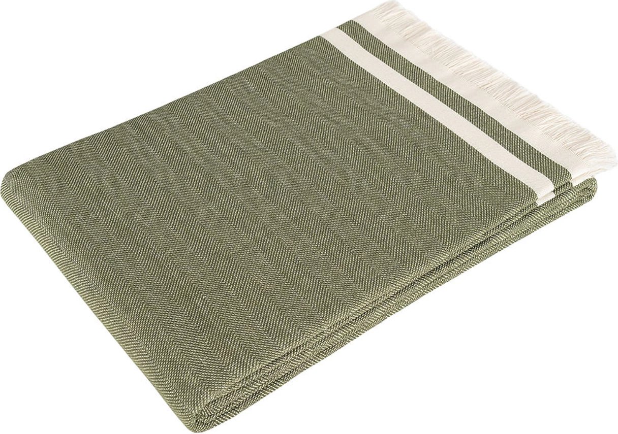 Mbulesë divani L'essentiel, Alinda, e gjelbër, 170x230cm