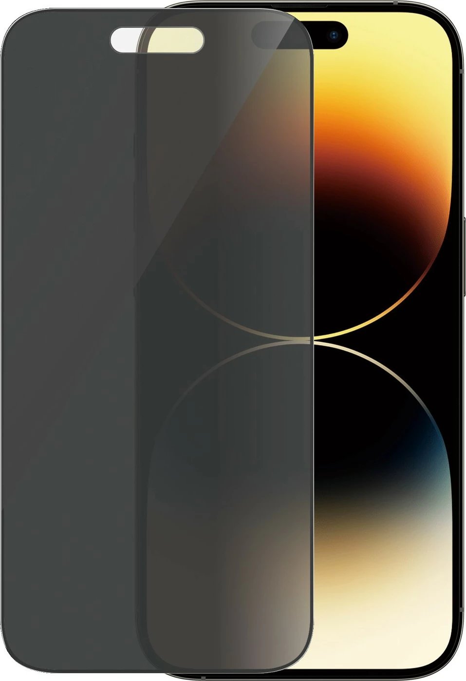 Mbështjellës ekrani PanzerGlass për iPhone 14 Pro, Privacy, antibakterial