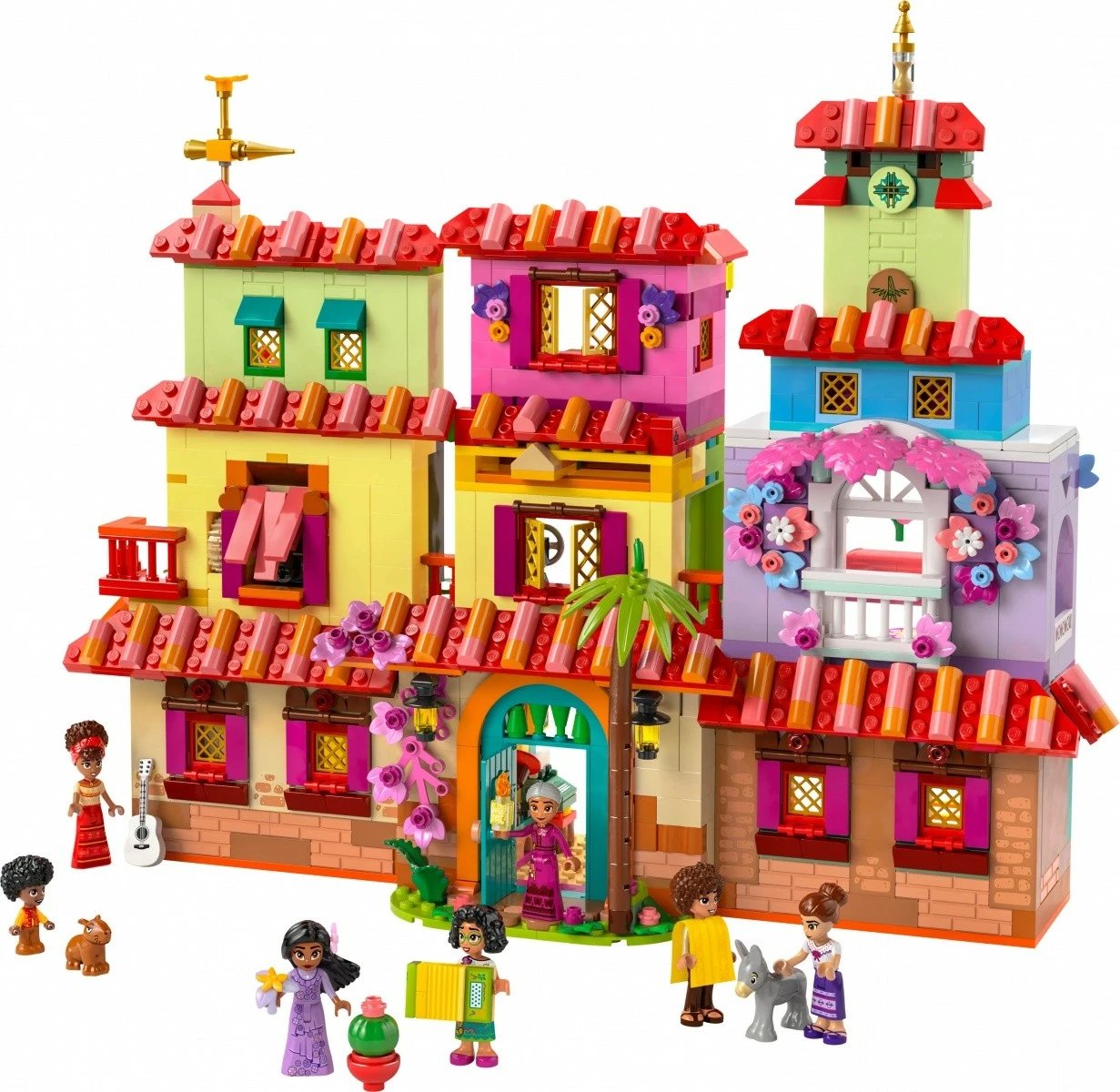 Set LEGO Disney Magical House of the Madrigals 43245, 1560 pjesë, shumëngjyrësh