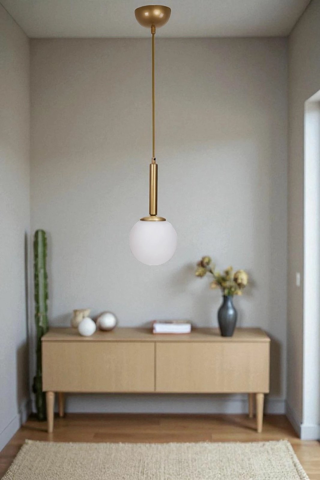 Llambë tavani Opviq, e bardhë dhe ari, 9055-1