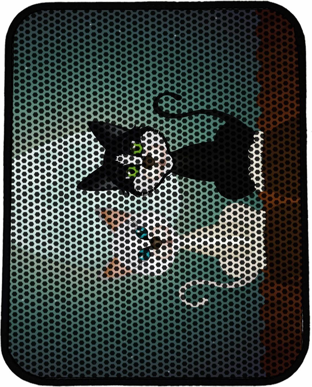 Tapet për rërë mace, shumëngjyrësh, Nrszn0026