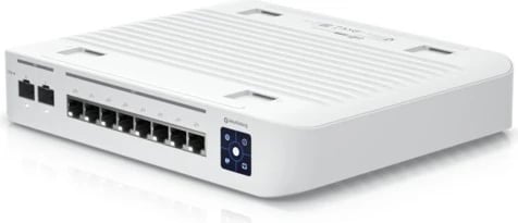 Switch Ubiquiti UniFi Enterprise 8 PoE Managed L3, Inox