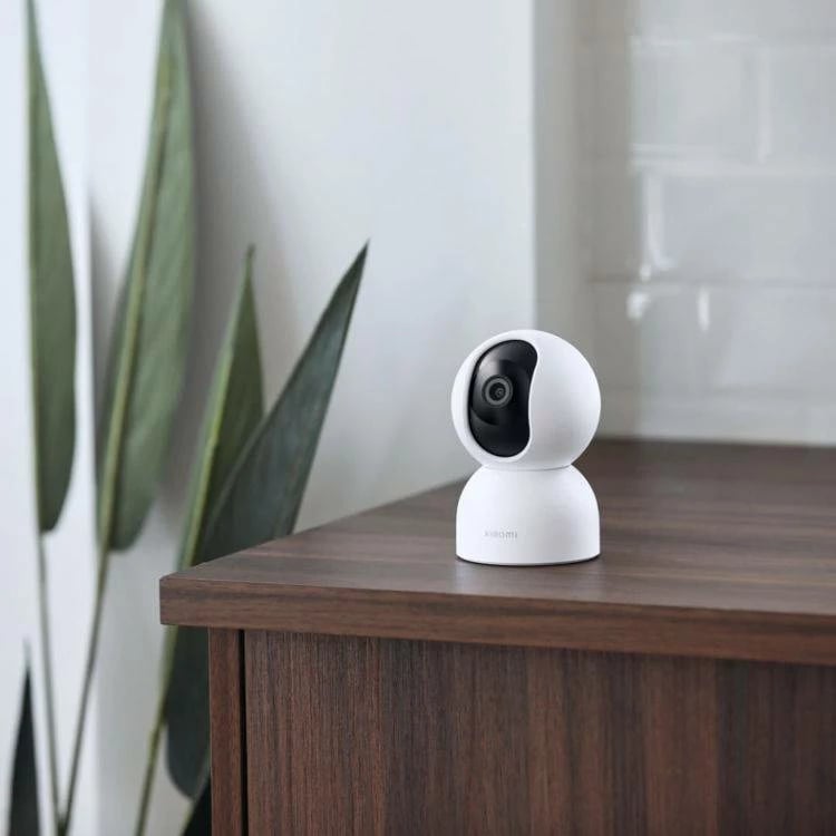 Kamerë smart, Xiaomi, C400, 2.5K 1440p, 360° pan/tilt, AI detektim njeriu, Wi‑Fi 2.4/5GHz, microSD deri 256GB, e bardhë