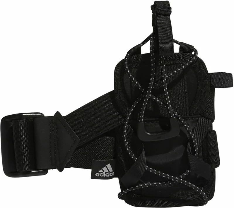 Çanta për vrapim adidas për meshkuj dhe femra, e zezë Çanta për vrapim adidas për meshkuj dhe femra, e zezë