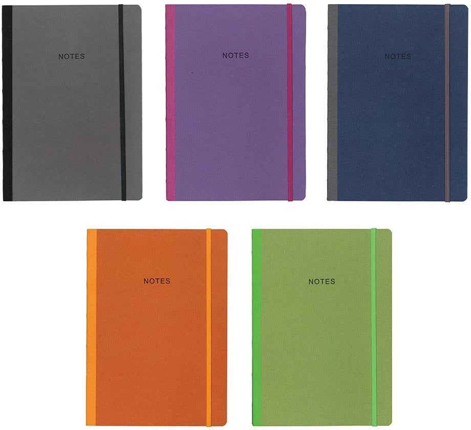 Fletore NEXT Natural Flexi 17x25cm, 3 lëndë, 96 faqe, shumëngjyrëshe