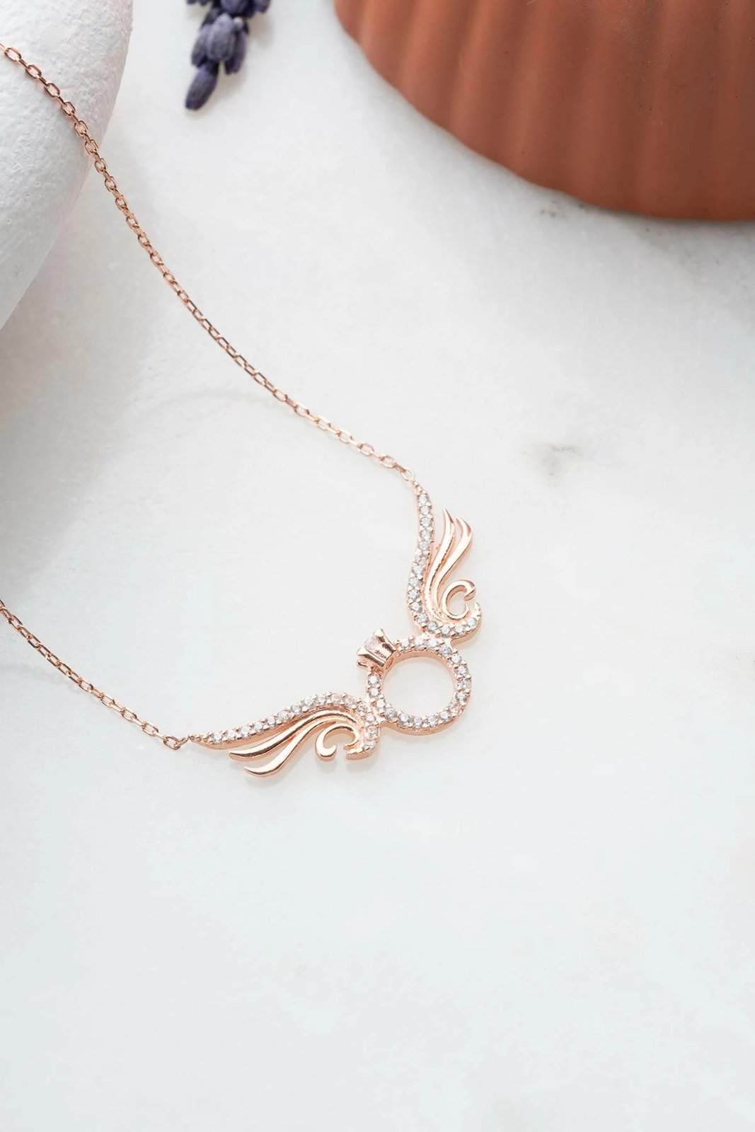 Qafore argjendi, ngjyrë rozë e artë, Jumeon, NRZ999089