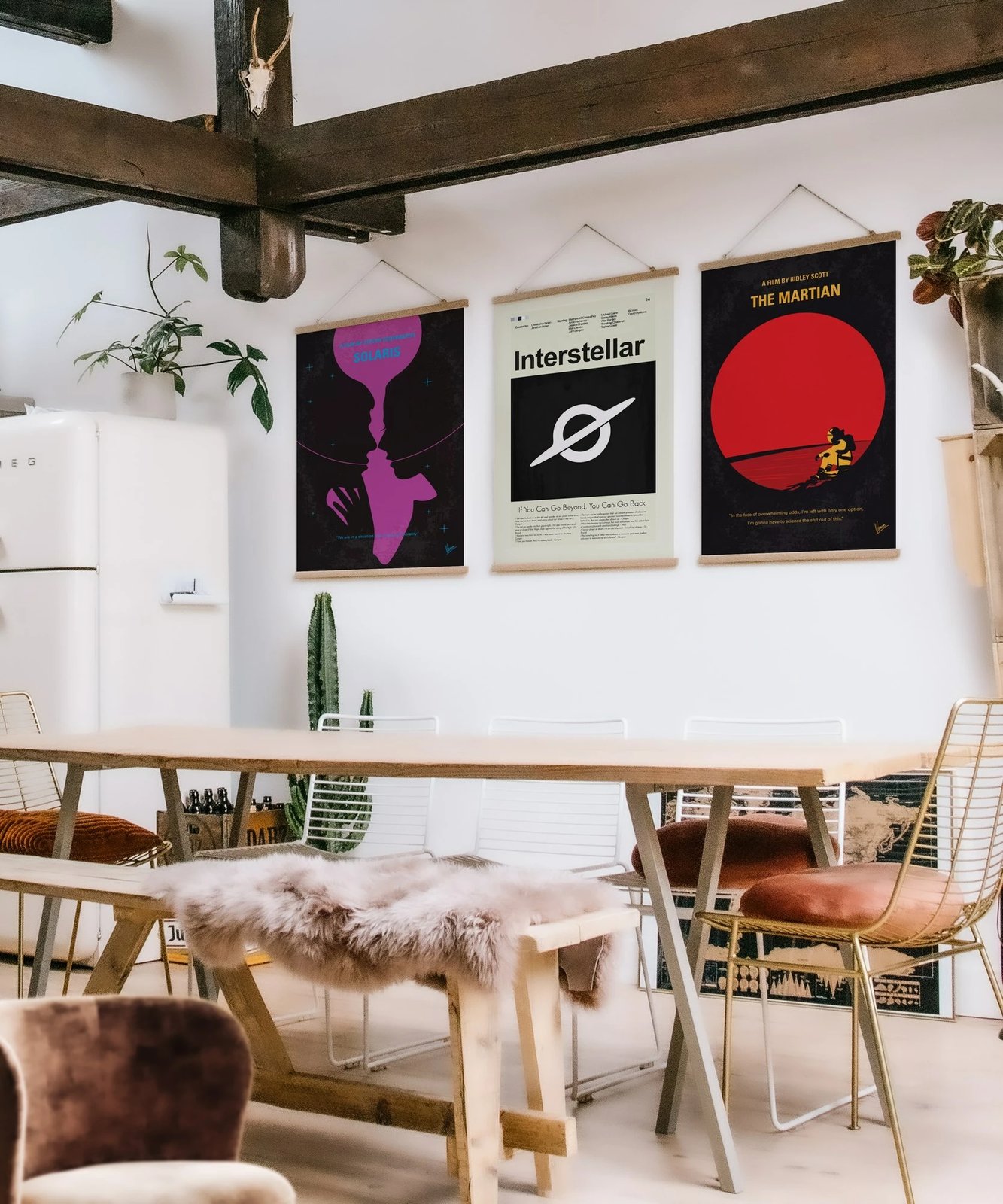 Pikturë dekorative me kornizë (3 copë), Wallity, SRG36