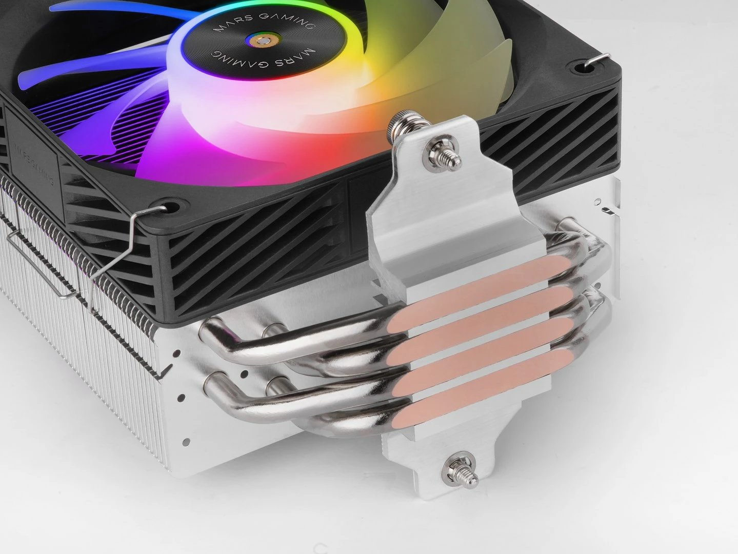 Ftohës ajri për procesor TACENS Mars Gaming MCPU-X4ARGB, 12 cm, RGB, i zi